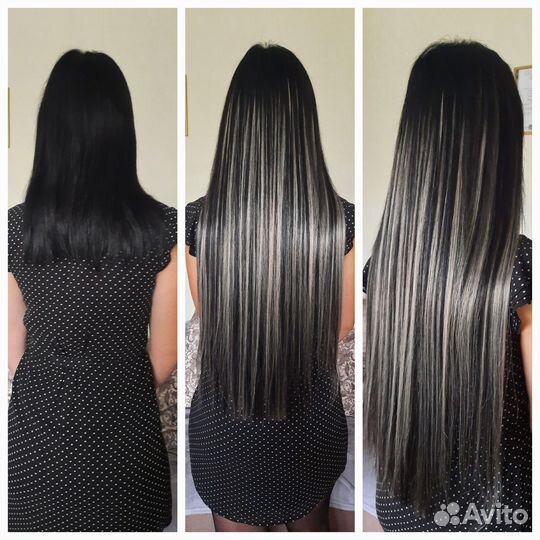 Наращивание волос биопротеин