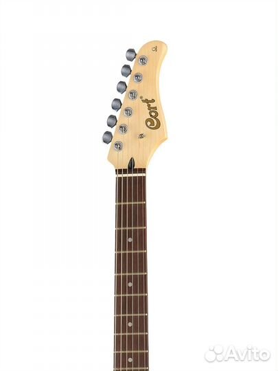 Электрогитара, розовая Cort G200-PPK