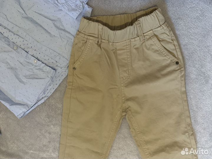 Комплект рубашка и брюки 104-110