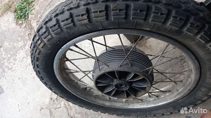 Колесо в сборе ява