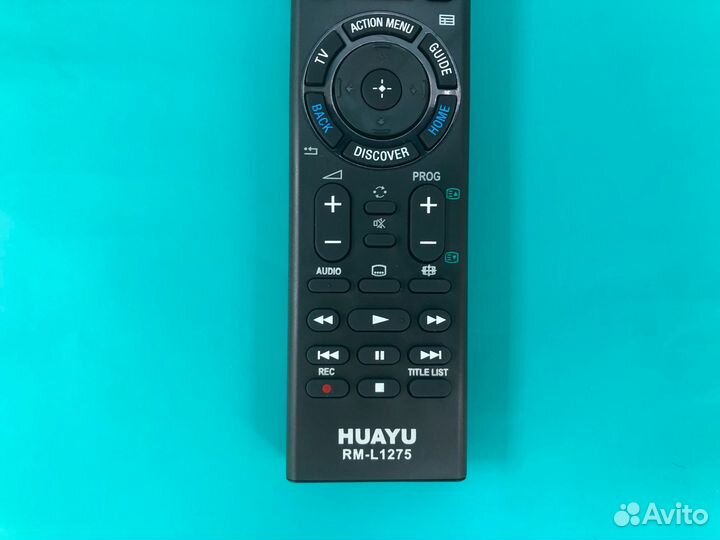 Универсальный пульт для телевизора sony RM-L1275