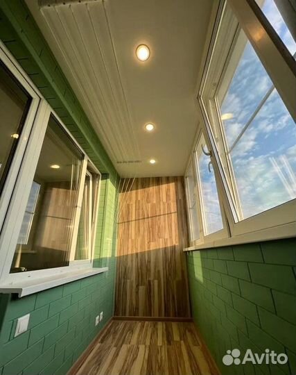 Отделка балкона под ключ. Бесплатная консультация