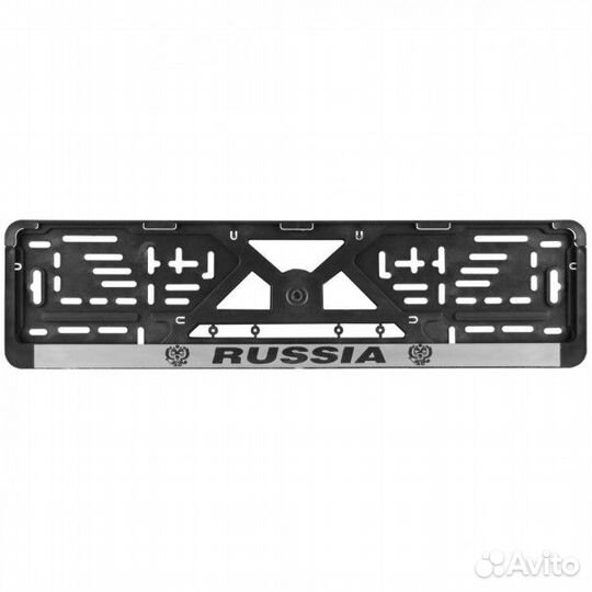 Рамка под номер с защелкой россия