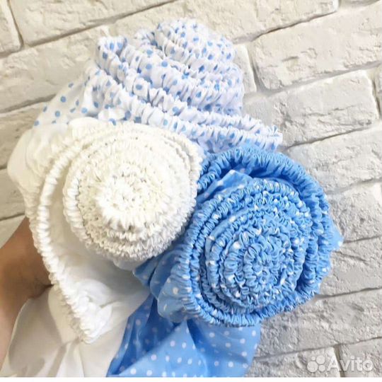 Простынь на резинке 60120