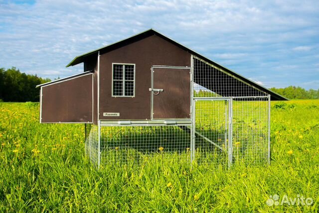Курятник летний с выгулом