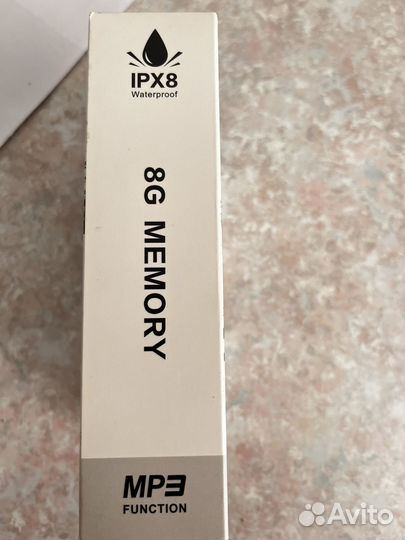 Блютуз наушники для бега и плавания