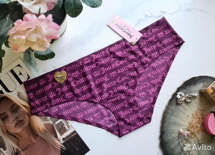 Трусики бразильянки S M L XL juicy couture