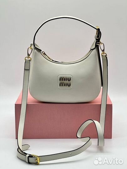 Сумка женская Miu Miu натуральная кожа