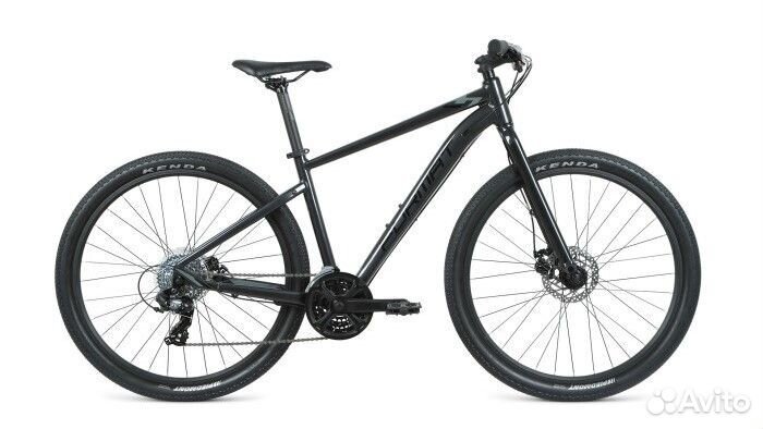 Велосипед горный Format 1432 d-27,5 2х8 (2023) M т