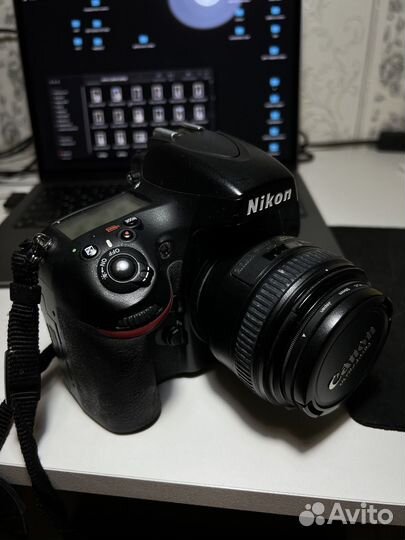 Фотоаппарат nikon d800 + объектив 50mm 1.4
