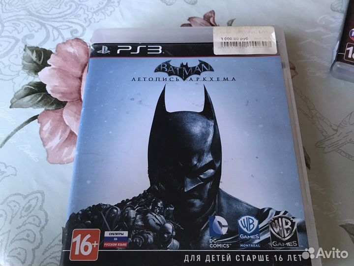 Игр для приставки ps3 batmam летопись аркхема