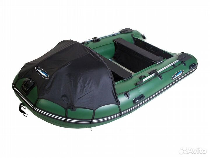 Лодка пвх Gladiator D370AL зеленый