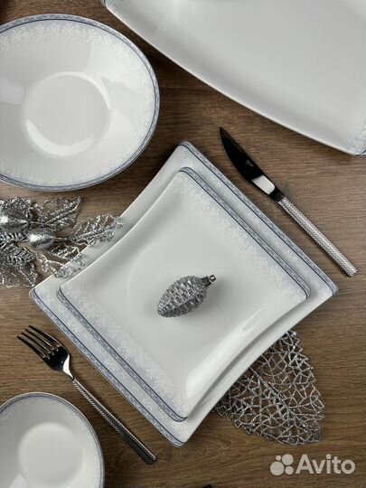 Сервиз Vinci White Rose стиль Villeroy Boch