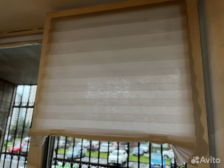 Жалюзи Шоттис Икеа гофрированная штора