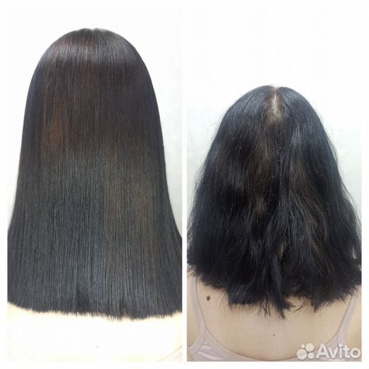 Кератиновое выпрямление, ботокс для волос, нанопла