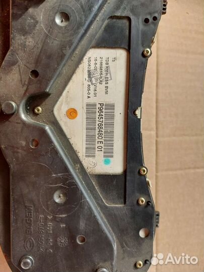 Панель приборов пежо 307 1.6