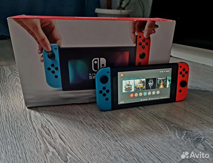 Nintendo switch (прошитый)