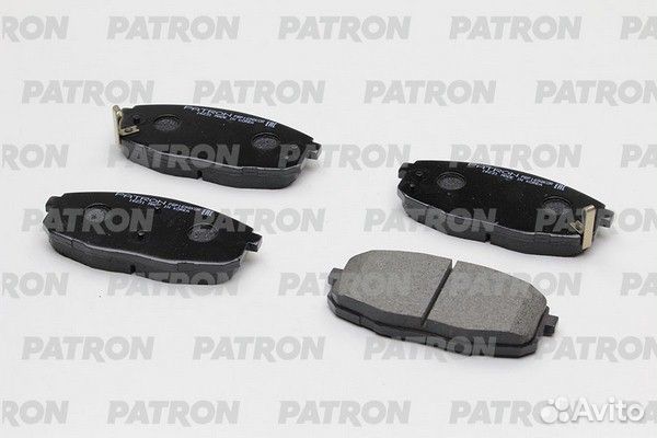 Patron PBP1698KOR Колодки тормозные kiahyundai CEE