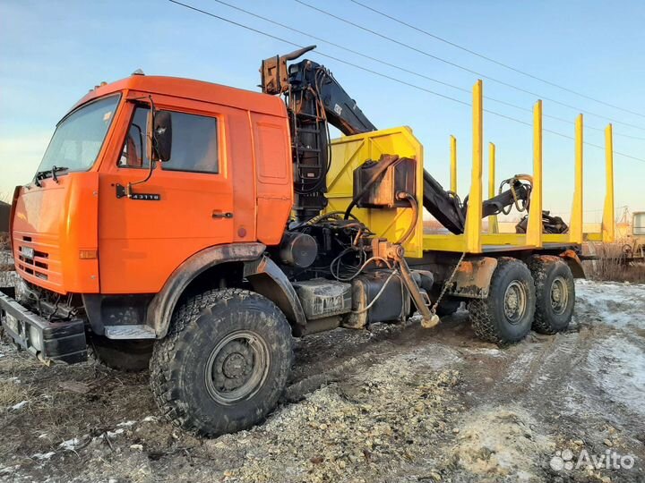Вывоз леса из делянки