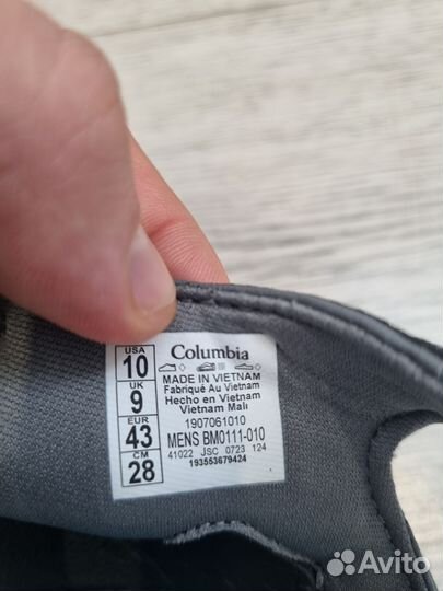 Сандалии мужские Columbia, Оригинал, новые