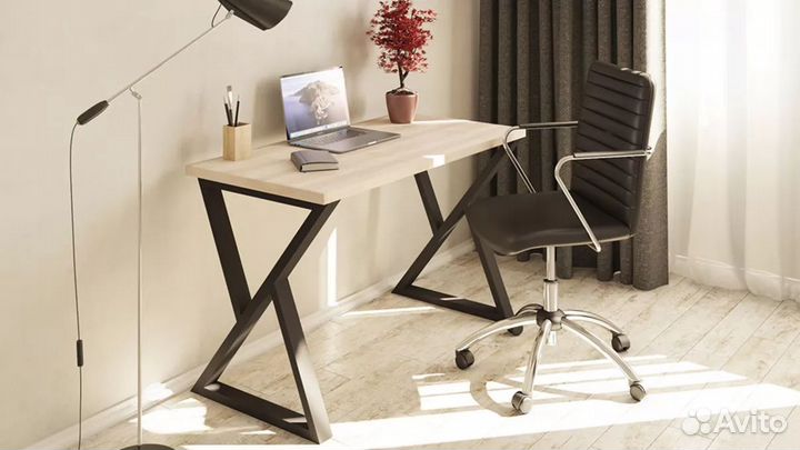 Стол в стиле лофт