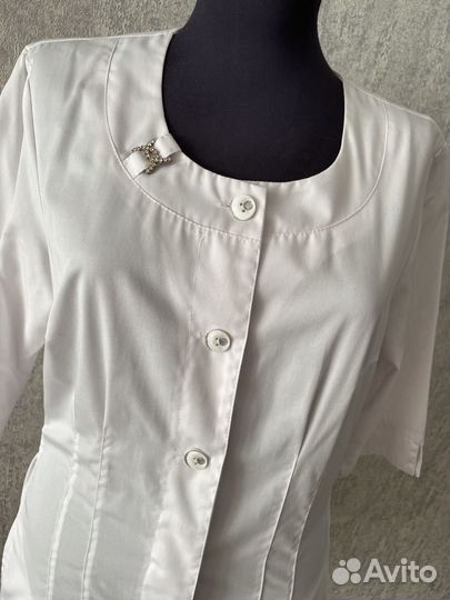 Медицинский халат женский 44 белый