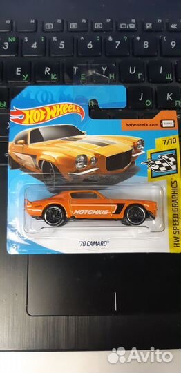 Модель Hot Wheels '70 Camaro. -2018