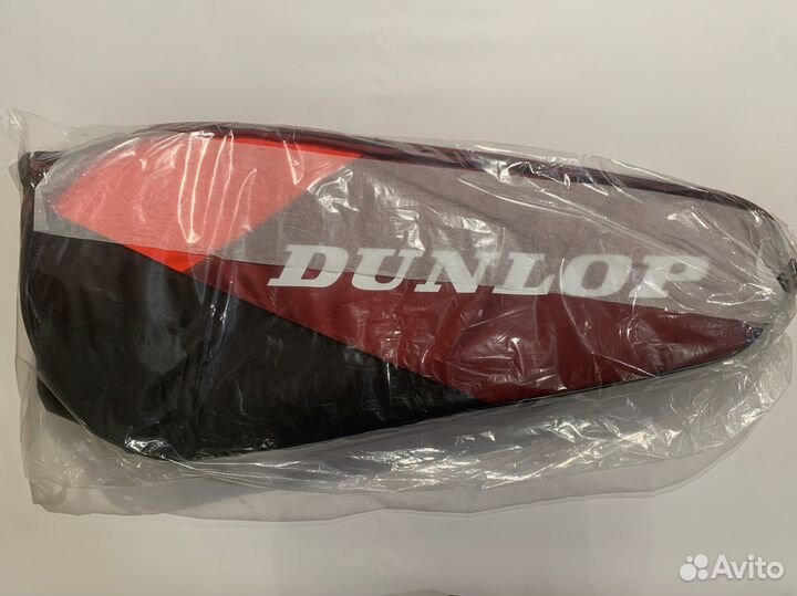 Теннисная сумка Dunlop CX Club 6 55L Black/Red