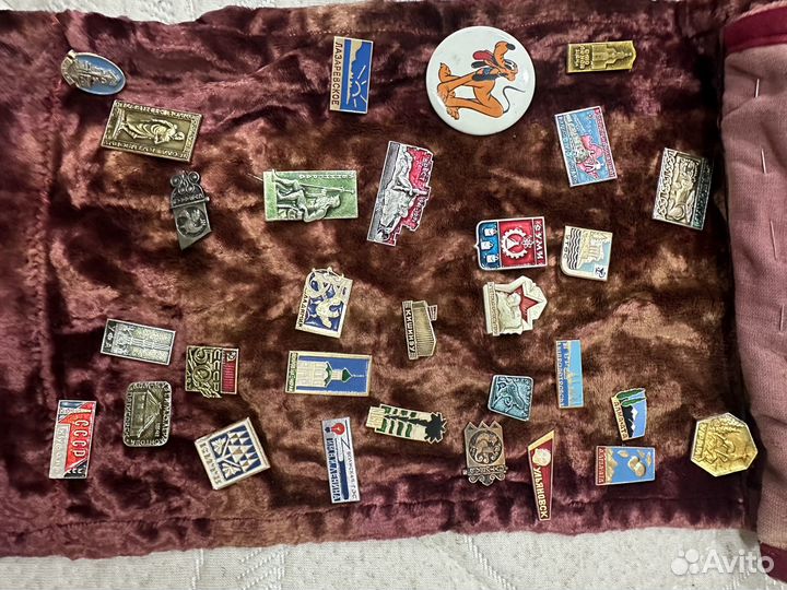 Значки СССР, города, гербы