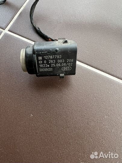 Датчик парктроника с косой opel astra h