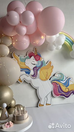 Фотозоны для девочки, тематические фигурки