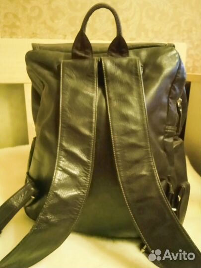 Рюкзак мужской кожаный Carlo Gattini