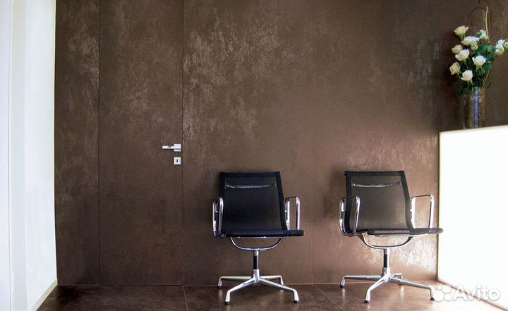 Скрытые межкомнатные двери под отделку