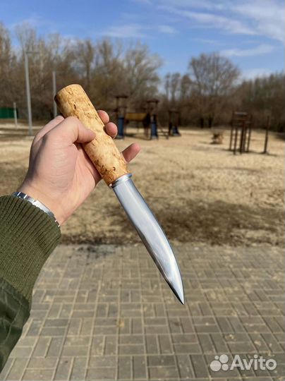 Нож якутский ручной работы