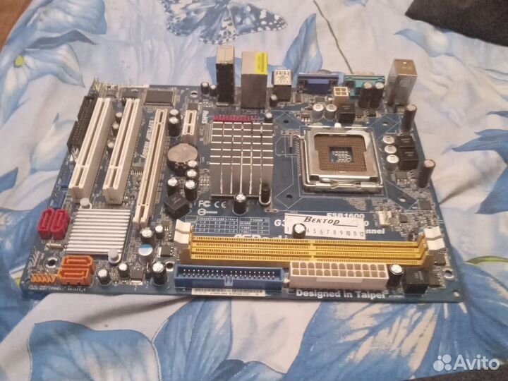 Материнская плата asrock g31m-gs