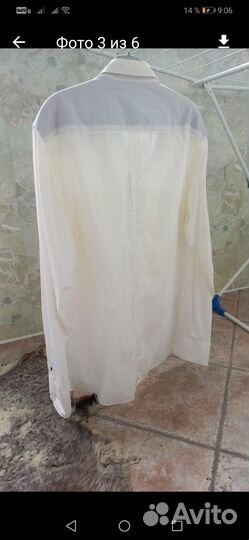 Рубашка белая 46-48