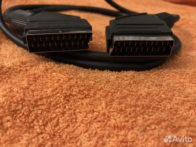 Кабели scart для телевизора и DVD