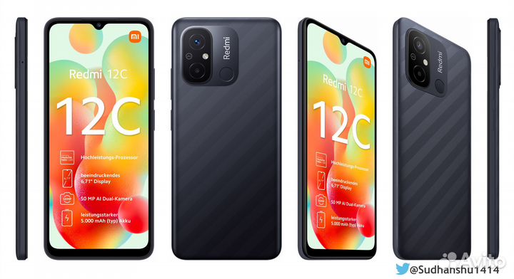 Xiaomi Redmi 12C, 3/64 ГБ