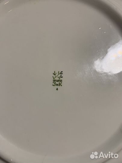 Набор столовой посуды СССР (зик)