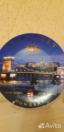 Настенная тарелка коллекционная