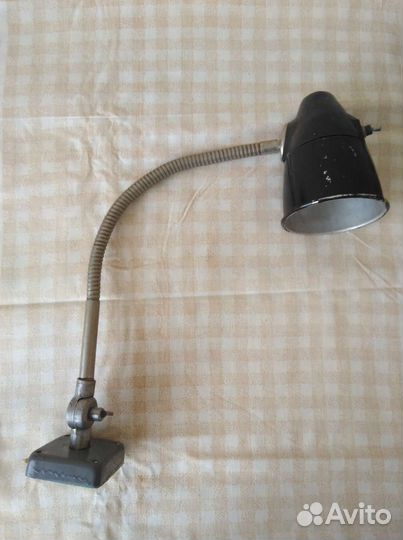 Светильник на гибкой ножке СССР