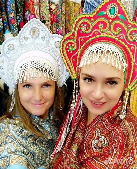 Кокошник снегурочки