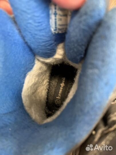 Ботинки зимние детские 28