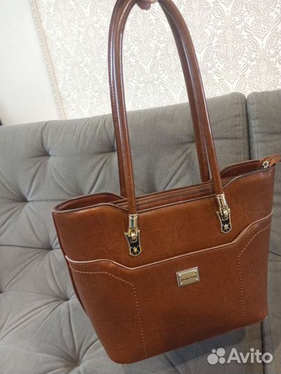 Сумка натуральная кожа почти новая