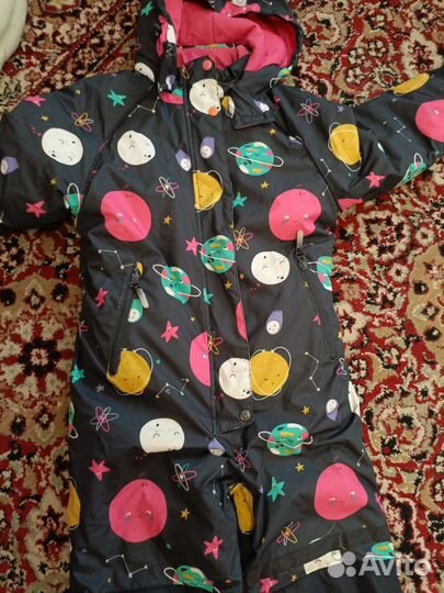 Зимний костюм для девочки crockid