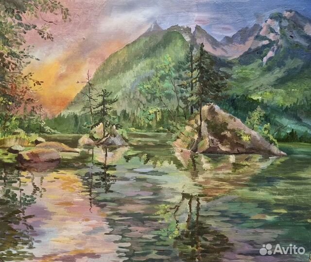 Картина маслом на холсте