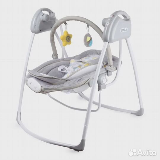 Электронные качели шезлонг 2 в 1