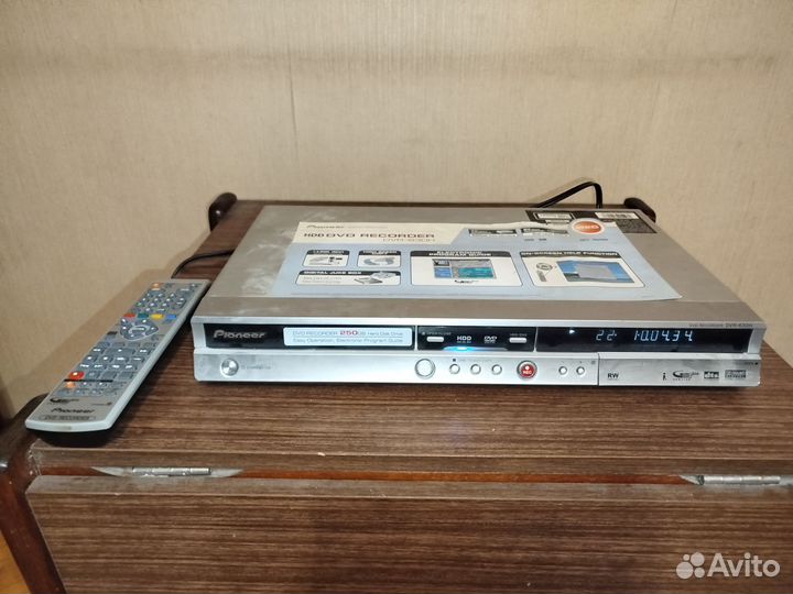 Dvd рекодер pioneer dvr 630h-s