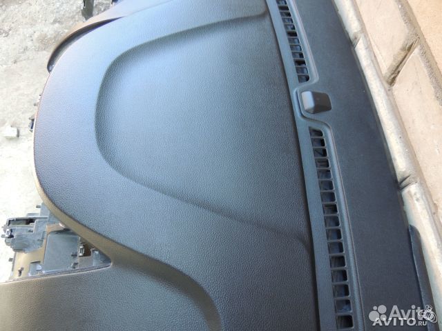 Ремонт торпедо Hyundai Elantra перетяжка панели