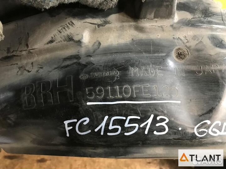 Подкрылок передний правый subaru impreza